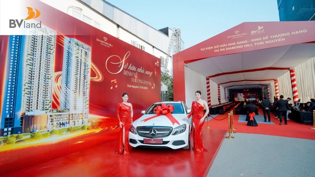 DIAMOND HILL THÁI NGUYÊN GHI DẤU ẤN VỚI SỰ KIỆN TRI ÂN VÀ LỄ KHAI TRƯƠNG SẢNH THÁP A