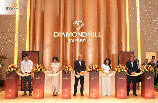 DIAMOND HILL THÁI NGUYÊN KHAI TRƯƠNG TẦNG THỰC TẾ, HIỆN THỰC HÓA CHUẨN SỐNG CAO CẤP GIỮA TRUNG TÂM THÀNH PHỐ
