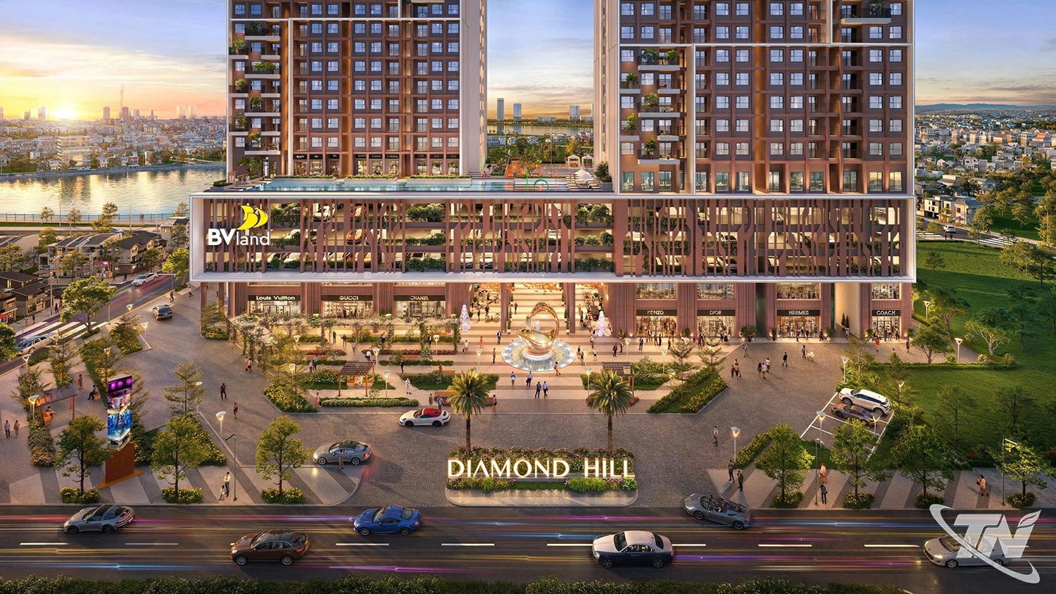 TIÊN PHONG SẢN PHẨM BẤT ĐỘNG SẢN THƯƠNG MẠI – DIAMOND HILL THÁI NGUYÊN HẤP DẪN NHÀ ĐẦU TƯ