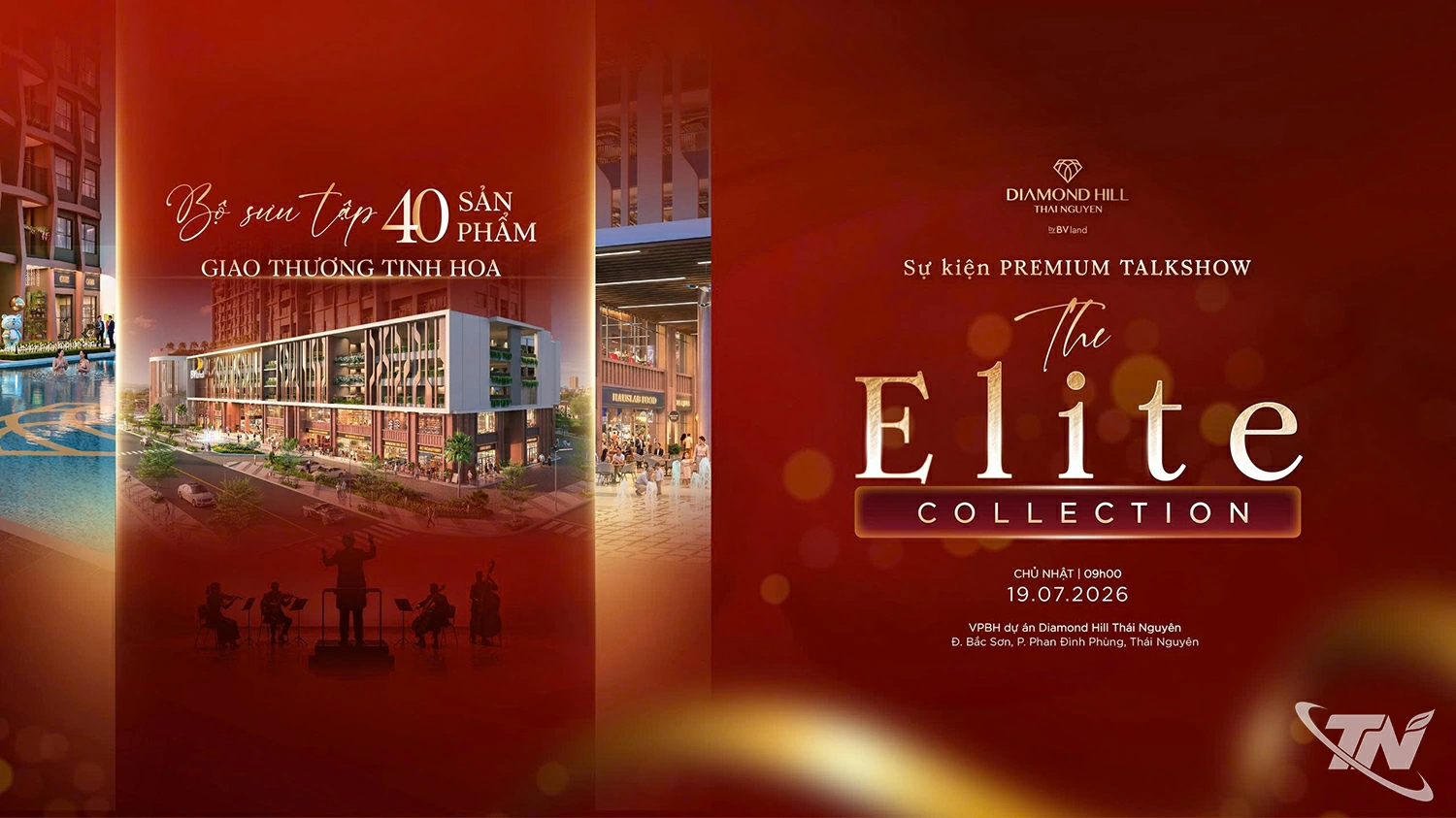 THE ELITE COLLECTION” – BỘ SƯU TẬP GIAO THƯƠNG TINH HOA DIAMOND HILL THÁI NGUYÊN CHÍNH THỨC RA MẮT